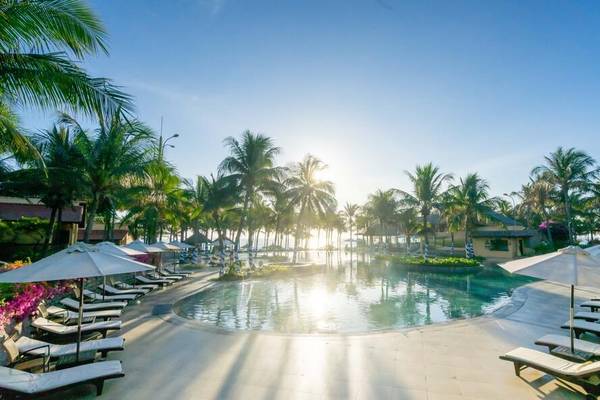 Vietnam, Phan Thiet, Pandanus Resort, Orchid Poolside