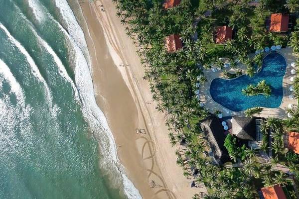 Vietnam, Phan Thiet, Pandanus Resort