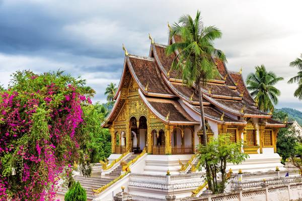 Laos, Luang Prabang, Wat Xieng Thong Tempel