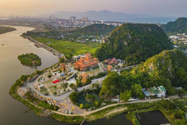 Vietnam, Da Nang, Marmorberge