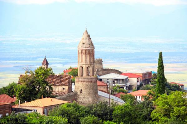 Georgien, Sighnaghi, Stadt