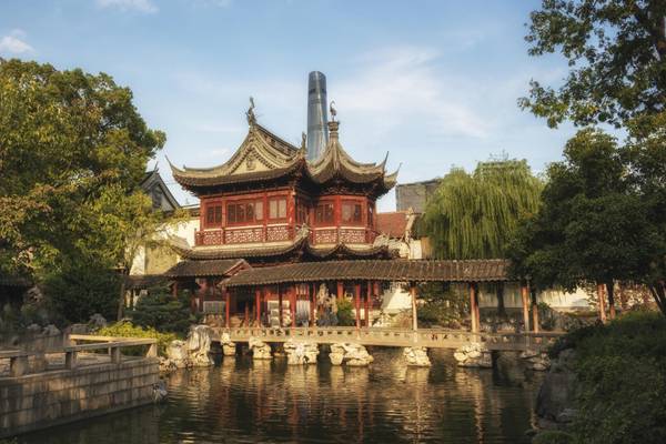 China, Shanghai, Yu-Garten