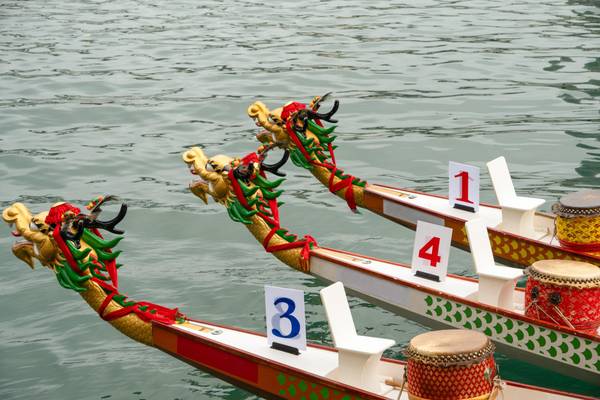 Hongkong-Drachenboote