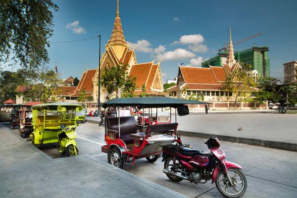 Kambodscha, Phnom Penh, TukTuk