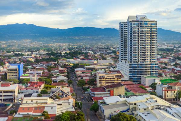 Costa Rica, San Jose, Skyline