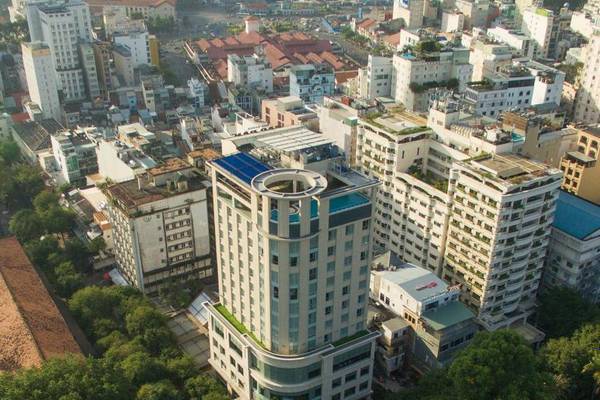 Vietnam, Ho-Chi-Minh-Stadt, Central Palace Hotel, Aussenansicht