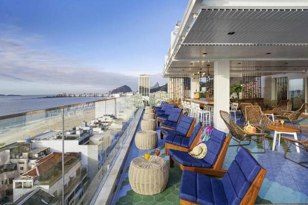 Brasilien, Rio, Novotel - Dachterasse