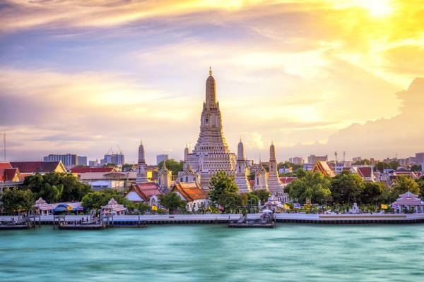 Wat Arun-Tempel oder Tempel der Daunen, Bangkok
