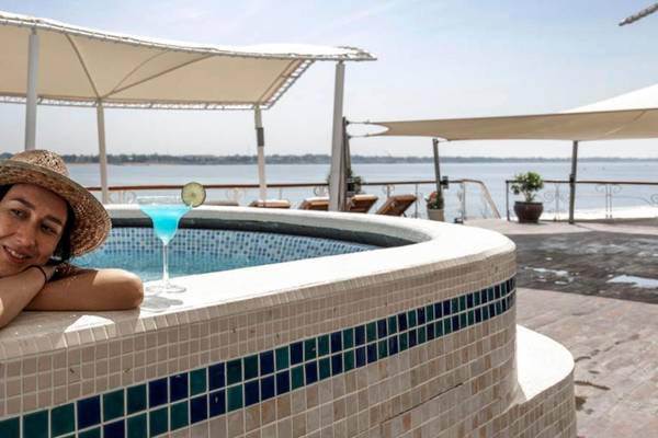 Heritage Line, Mekong Schiff Jayavarman, Pool-Deck