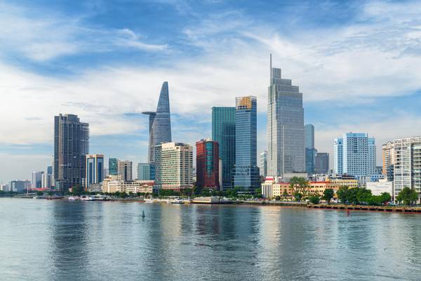 Vietnam, Ho-Chi-Minh, Skyline