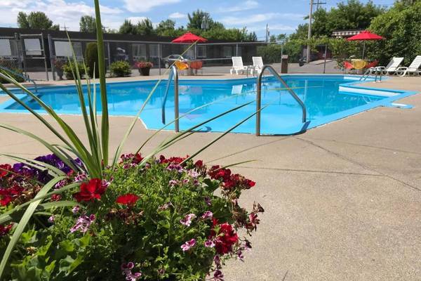 Kanada, Ottawa, Motel Adam, Außenpool