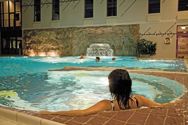 Deutschland, Wolkenstein-Warmbad, Silber-Therme