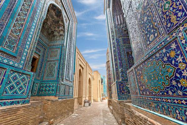 Usbekistan, Samarkand, Shahi Zinda Komplex