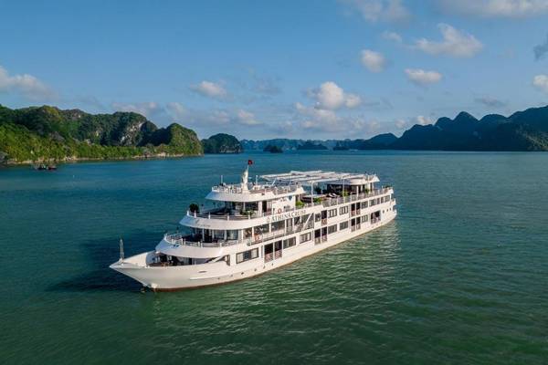 Vietnam, Halong Bucht, Athena Cruise, Schiff
