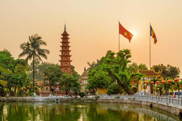 VN_Vietnam, Hanoi, Tran Quoc Pagode