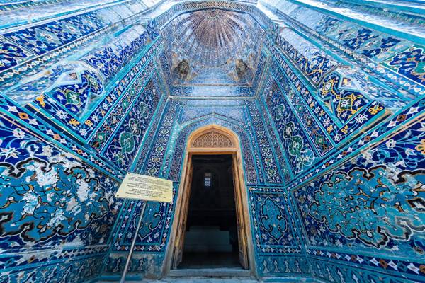 Usbekistan, Samarkand, Shahi Zinda Komplex