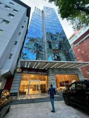 Vietnam, Ho Chi Minh Stadt, Cong Doan Hotel, Aussenansicht