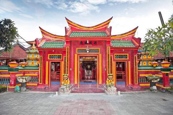 Indonesien, Bali, Tanjung Benoa, Tempel