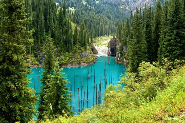 Kasachstan, Kaindy See