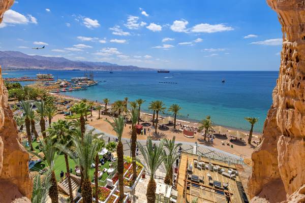 Jordanien, Blick auf Aqaba