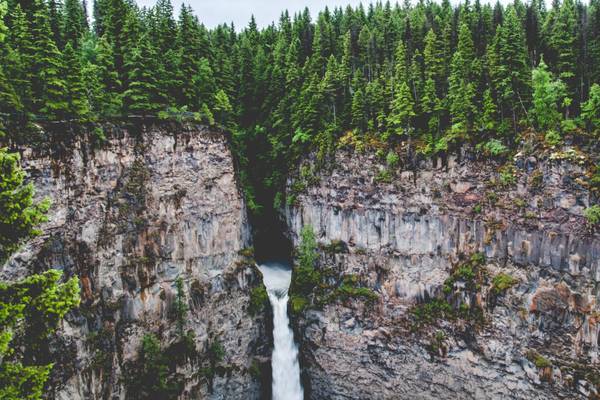 West-Kanada, Spahats Creek Falls