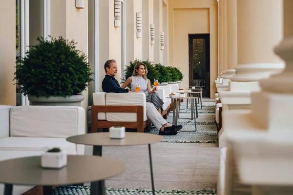 Terrasse, Hotel Falkensteiner, Marienbad