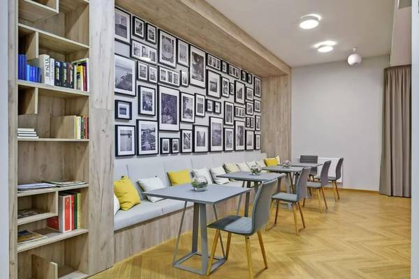 Lobbybereich, Hotel Drei Inseln