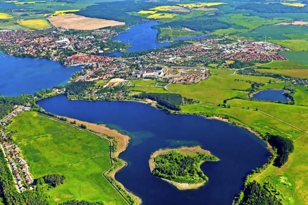 Luftansicht, Müritz