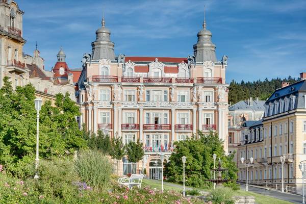 Tschechien, Marienbad, Ensana Hvezda Health Spa Hotel Aussenansicht