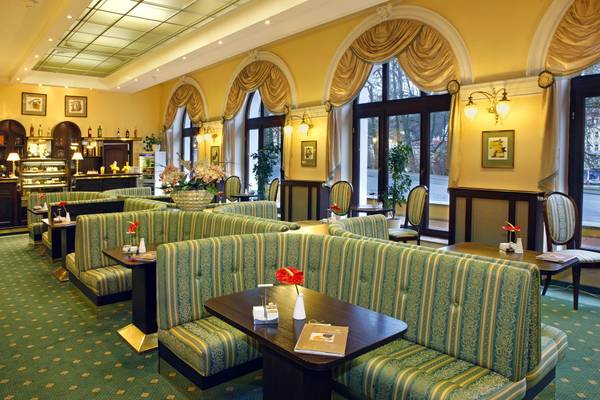 Tschechien, Marienbad, Ensana Nove Lazne, Cafe