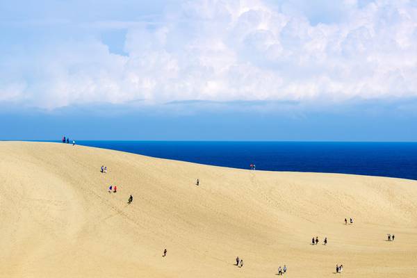 Japan, die Sanddünen von Tottori