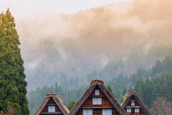 Japan, Bergdorf Shirakawago
