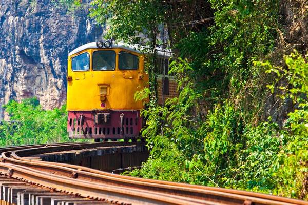 Kanchanaburi  Massivholz-Schienensystem, Thailand