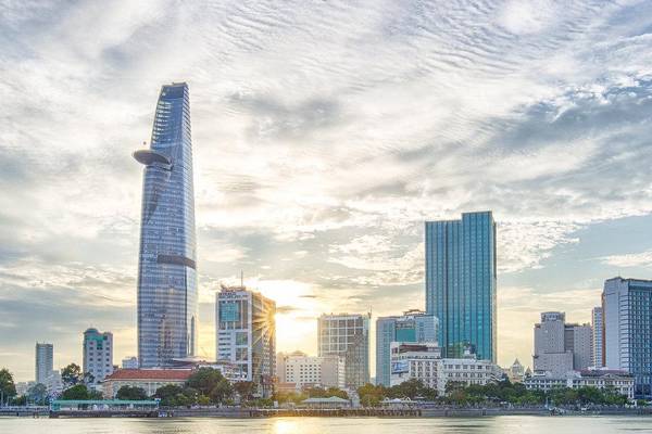 Skyline von Saigon