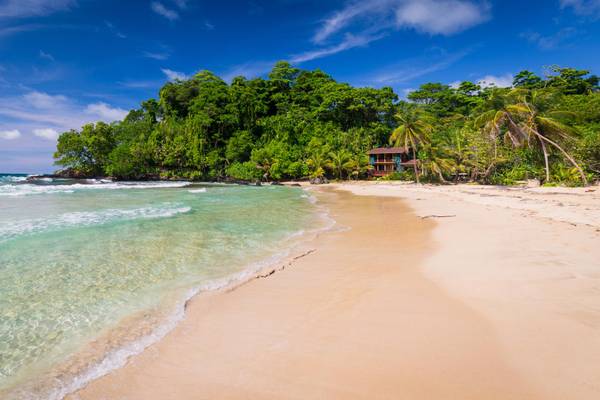 Panama, Bocas del Toro, Red Frog Beach