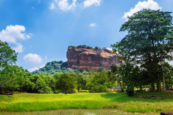 Sri Lanka, Sigiriya, Loewenfelsen