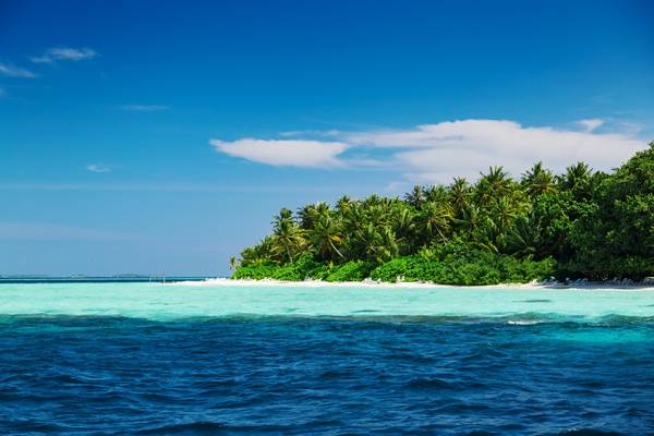 Malediven, Male, Landschaft Insel