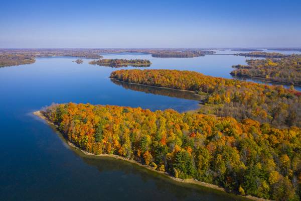 Kanada, 1000 Islands im Herbst
