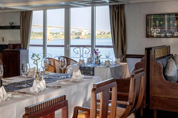 Heritage Line, Mekong Schiff Jayavarman, Restaurant