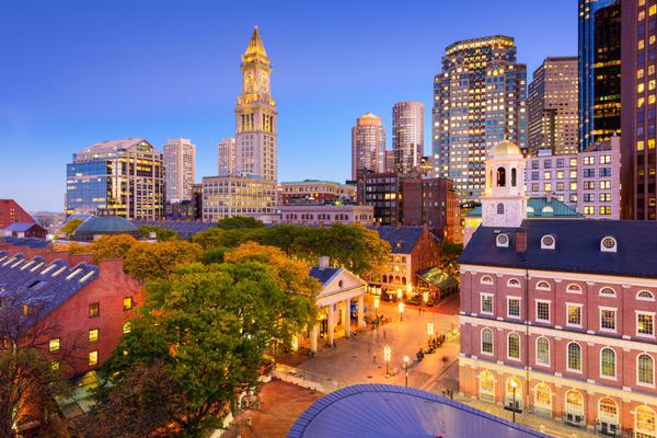 USA, Boston, Stadtansicht