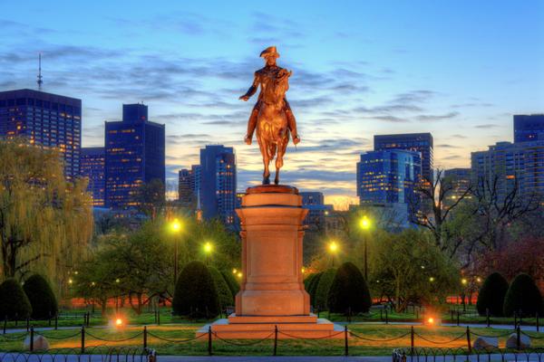 USA, Boston, Public Garden