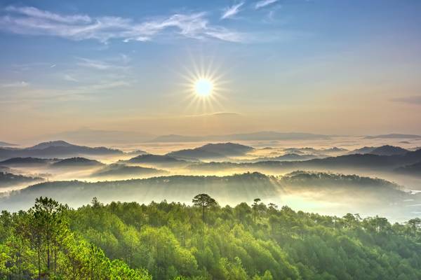 Landschaft in Vietnam