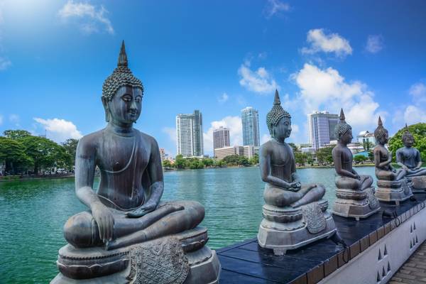Seema Malaka-Tempel in Colombo, Sri Lanka