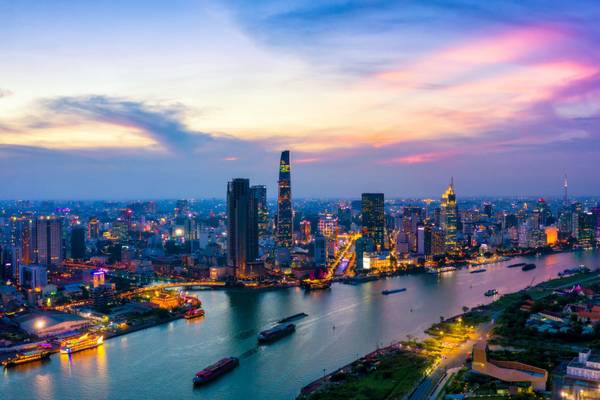 Skyline von Saigon