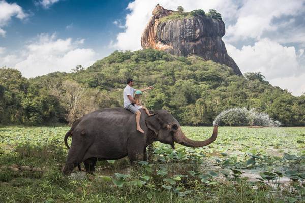 Sigiriya Felsen