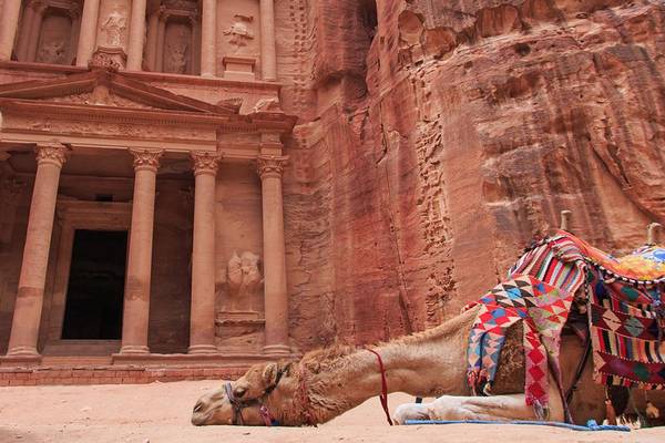 Das Schatzhaus, Al Khazneh, in Petra