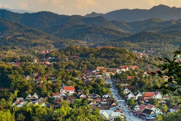 Blick auf Luang Prabang