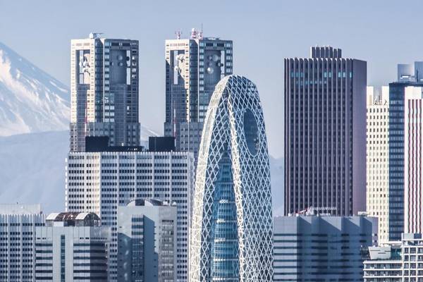 Tokio, Shinjuku mit Fuji