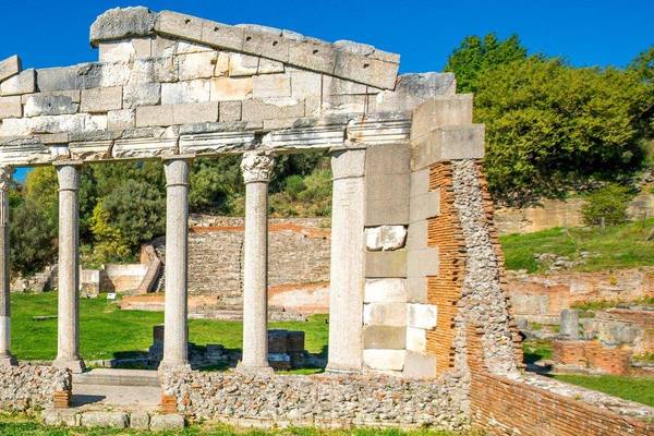 Antiker Apollonia Tempel