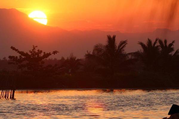 Sonnenuntergang in Vietnam